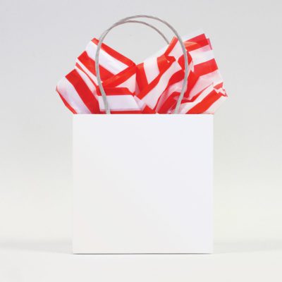 Red Stripes Tissue 3 Sheets