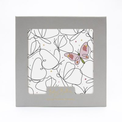 Luxury Boxed Cards Blank Butterflies