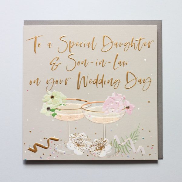 To A Special Daughter & Son In Law On Your Wedding Day