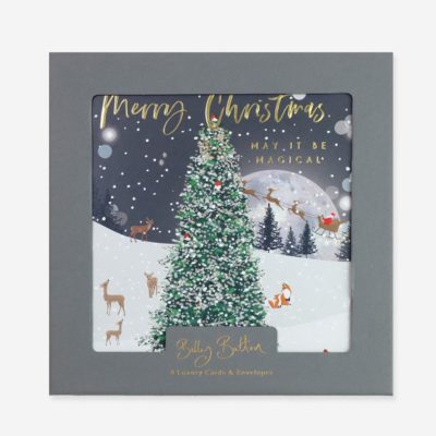 Christmas Tree Luxury Boxed Christmas Cards - Pack of 8