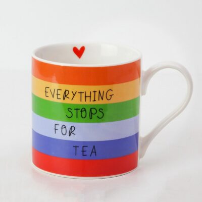 Everything Stops for Tea Mug